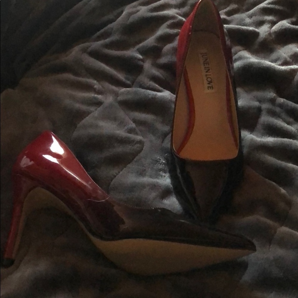 Brand new June In Love two color Heels